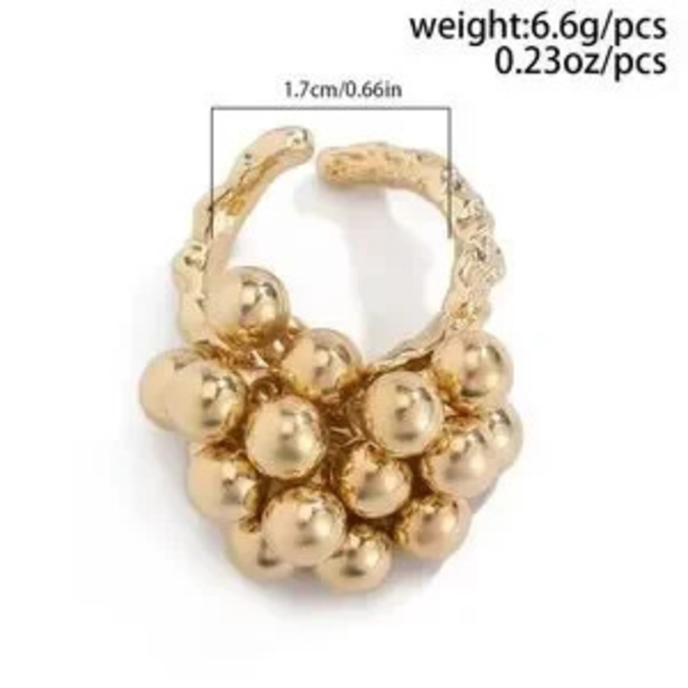 Boho Style Gold Ring - Picture 2 of 3